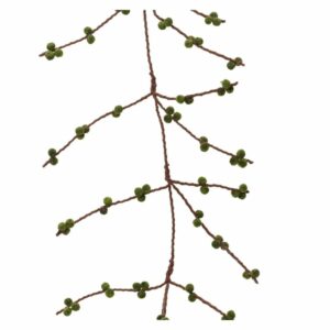 Felt Green Berry Branch Garland