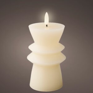 Cream LED Wax Candle Battery Operated