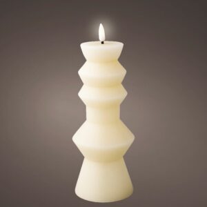 Cream LED Wax Candle Battery Operated