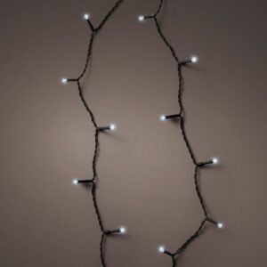 48 LED Outdoor Twinkle Lights – Battery Operated – Cool White