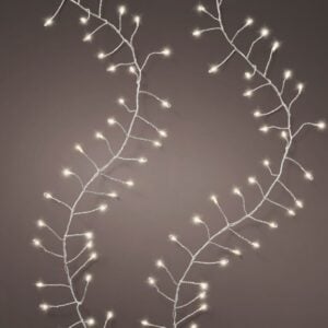 960 Micro LED Compact Twinkle Lights – Warm White/Silver