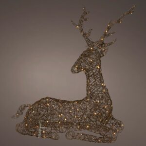 LED Wicker Reindeer – 43″