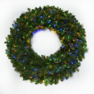 Bristol Pine Wreath – Multi – 36″