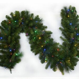 Bristol Pine Garland - Multi - 6'