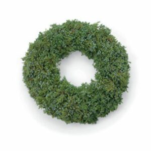 Juniper Wreath – 12″ Ring & 18″ Outer Diameter