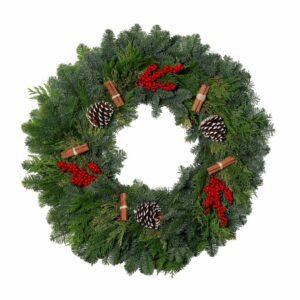 Cinnamon Wreath – 14″ Ring & 26″ Outer Diameter