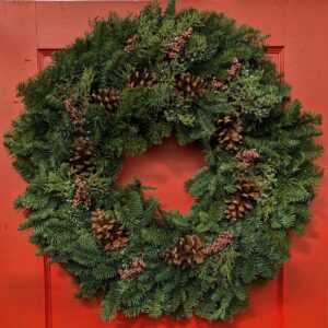 Pepperberry Wreath – 14″ Ring & 26″ Outer Diameter