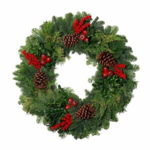 Royal Fruit Wreath – 14″ Ring & 26″ Outer Diameter