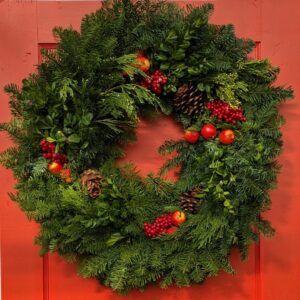 Royal Fruit Wreath – 14″ Ring & 26″ Outer Diameter