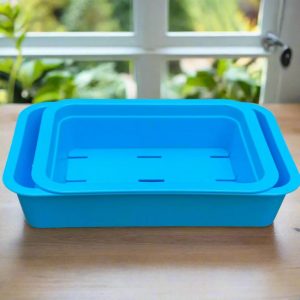 Microgreens Planter – Knowing Nature – Sky Blue