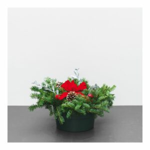 Mahoney’s Holiday Botanical Decorative Pan – 8″