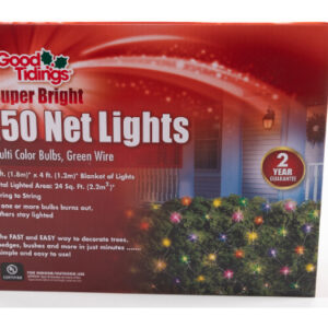 150 Net Lights – 4×6′ – Multi