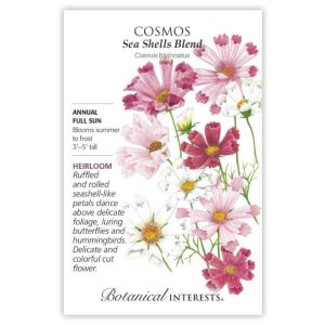 Cosmos Seeds – Botanical Interests – Sea Shells Blend