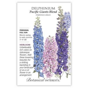 Delphinium Seeds – Botanical Interests – Pacific Giants Blend