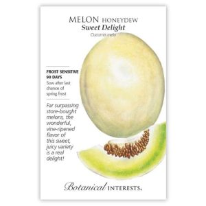 Honeydew Melon Seeds – Botanical Interests – Sweet Delight