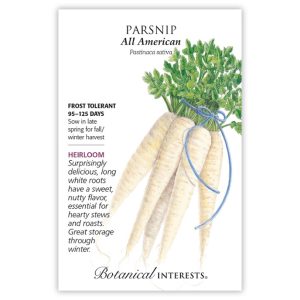 Parsnip Seeds – Botanical Interests – All American