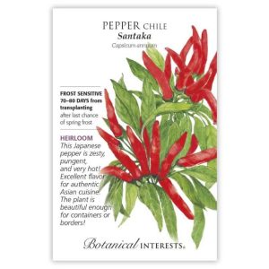 Chile Pepper Seeds – Botanical Interests – Santaka