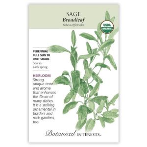 Sage Seeds – Botanical Interests – Broadleaf (Organic)