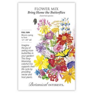 Flower Mix Seeds – Botanical Interests – Bring Home the Butterflies