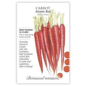 Carrot Seeds – Botanical Interests – Atomic Red