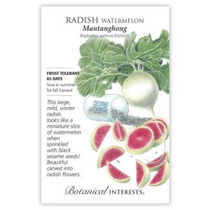 Radish Seeds – Botanical Interests – Mantanghong Watermelon