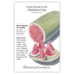 Watermelon Seeds – Botanical Interests – Charleston Gray