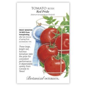 Bush Tomato Seeds – Botanical Interests – Red Pride