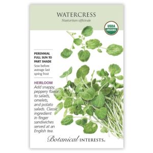 Watercress Seeds – Botanical Interests (Organic)