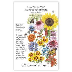 Flower Mix Seeds – Botanical Interests – Precious Pollinators