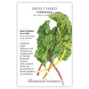 Swiss Chard Seeds – Botanical Interests – Celebration