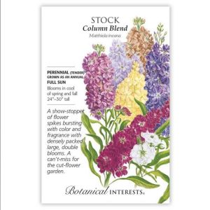 Stock Seeds – Botanical Interests – Column Blend