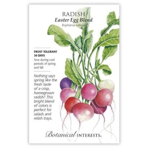 Radish Seeds – Botanical Interests – Easter Egg Blend (Organic)