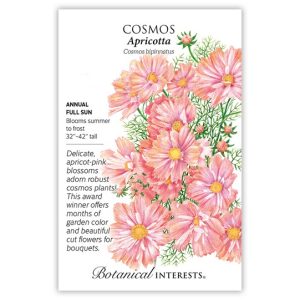 Cosmos Seeds – Botanical Interests – Apricotta