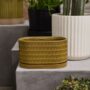 Zelle Planter With Saucer - Brown - 9"