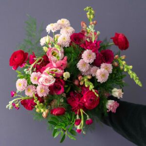 Lover's Lane wrapped bouquet