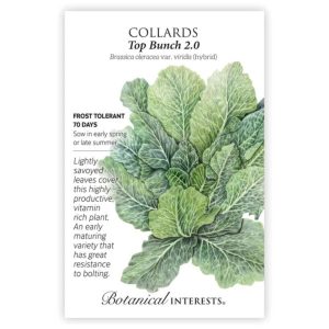 Collard Seeds – Botanical Interests – Top Bunch 2.0