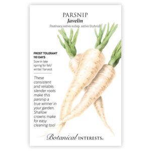 Parsnip Seeds – Botanical Interests – Javelin