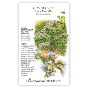 Cover Crop Seeds – Botanical Interests – Lacy Phacelia