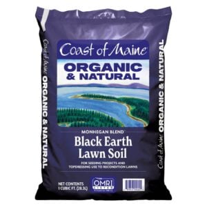 Monhegan Blend Black Earth Lawn Soil – Coast of Maine – 1 CU FT