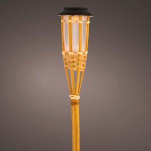 Solar Bamboo Torch – 21″