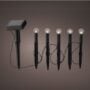 Solar Sphere Light Stakes – Warm White