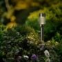 Solar Steel Stake Light – Warm White – 11.3″