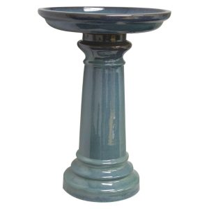 Birdbath – Light Blue – 21.5″