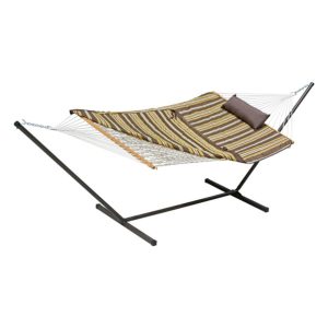 Hammock and Stand Set - Brown - 15ft