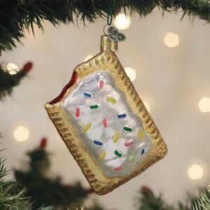 Toaster Pastry Glass Ornament - Old World Christmas