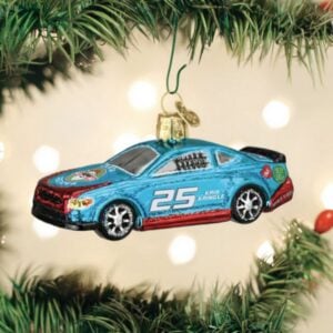 Racing Sports Car Glass Ornament - Old World Christmas