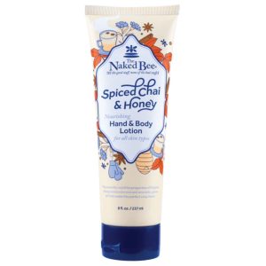 Spiced Chai Honey Lotion – The Naked Bee – 8 oz