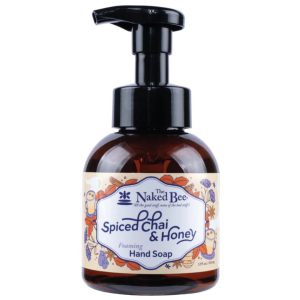 Spiced Chai Honey Foam Soap – The Naked Bee – 12 oz