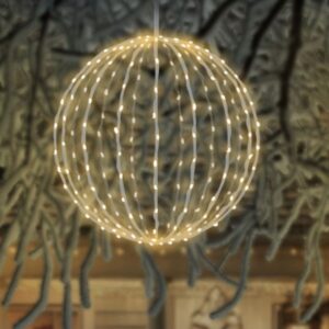 LED White Sphere - Warm White - 15"