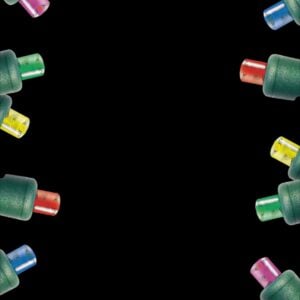 100 MicroLED Heavy Duty 5mm Lights - Multi/Green